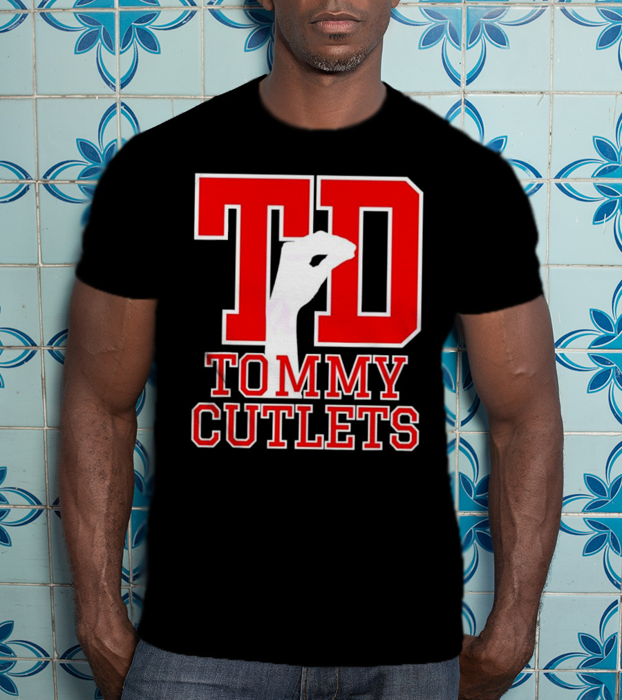 TD Tommy Cutlets Finger Pinch Gesture T-Shirt