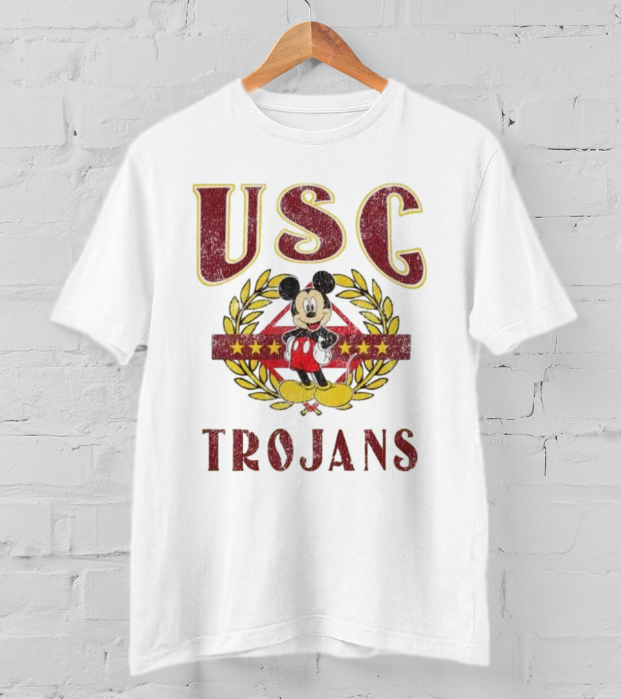 USC Trojans Disney Mickey Mouse T-Shirt
