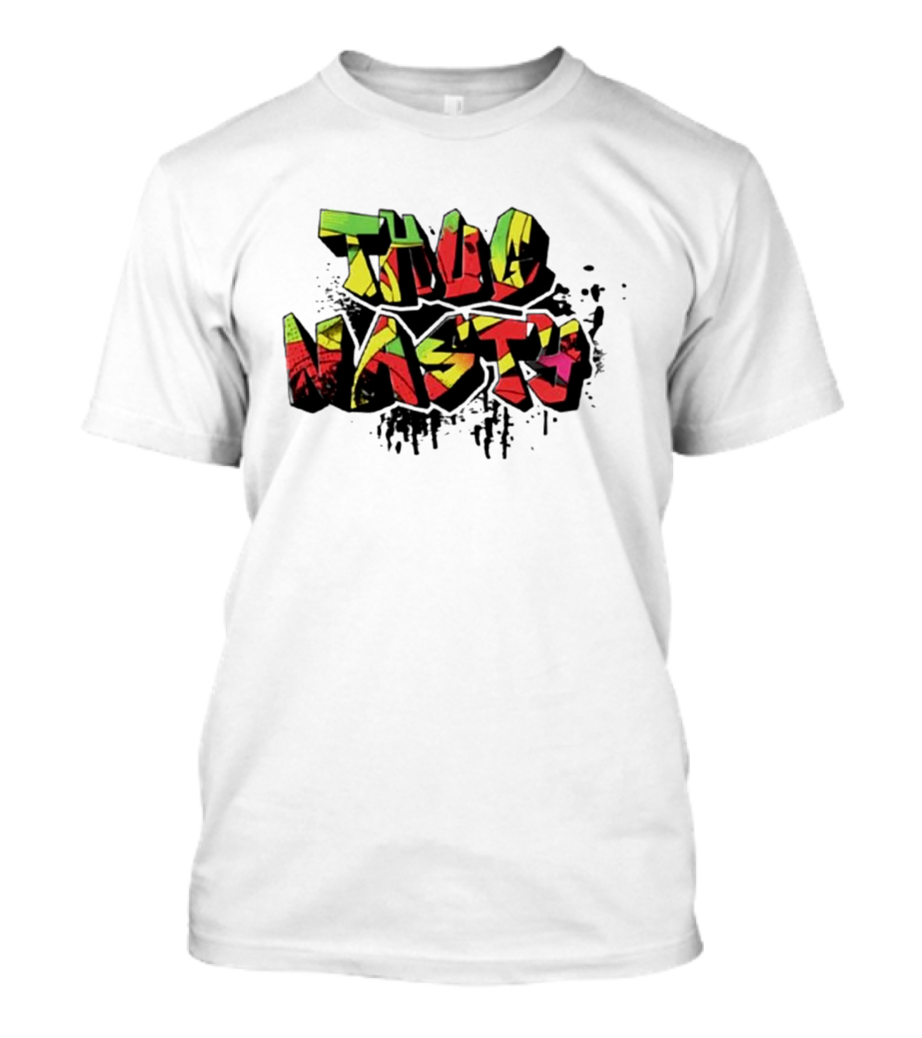 Bryce Mitchell Thug Nasty Bold Graffiti T-Shirt