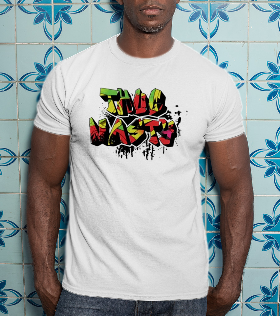 Bryce Mitchell Thug Nasty Bold Graffiti T-Shirt