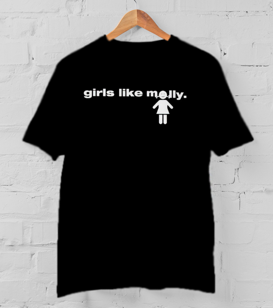 Girls Like Molly Happy Figure T-Shirt