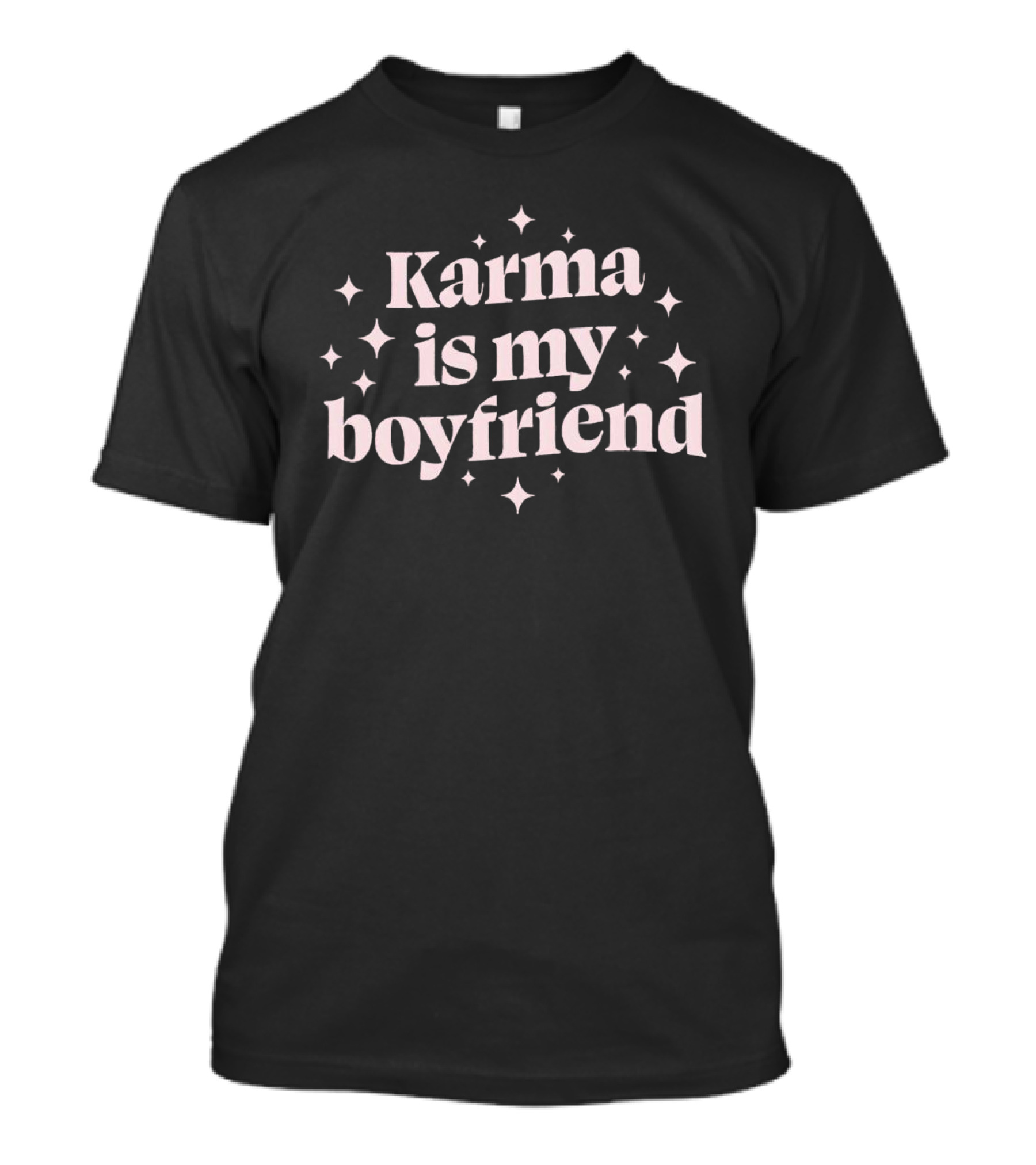 Karma Is My Boyfriend Star Motif T-Shirt