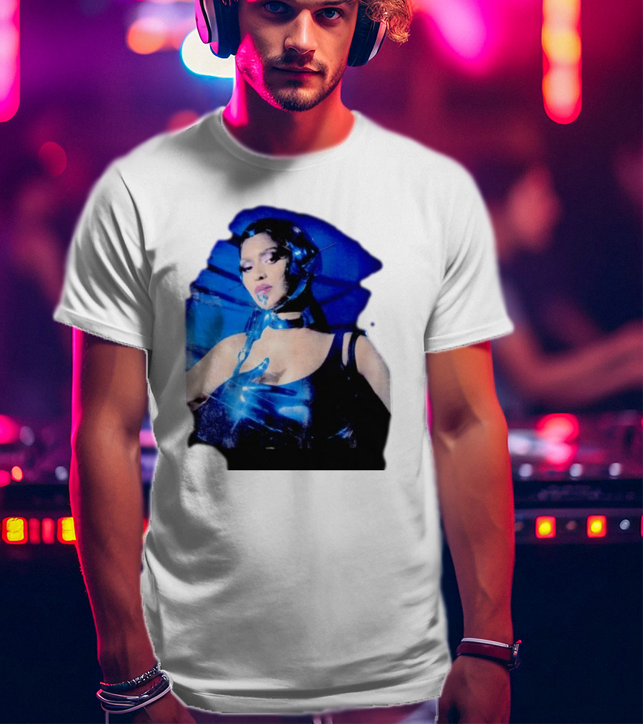 Robo Beyonce Futuristic Cyborg Aesthetic T-Shirt