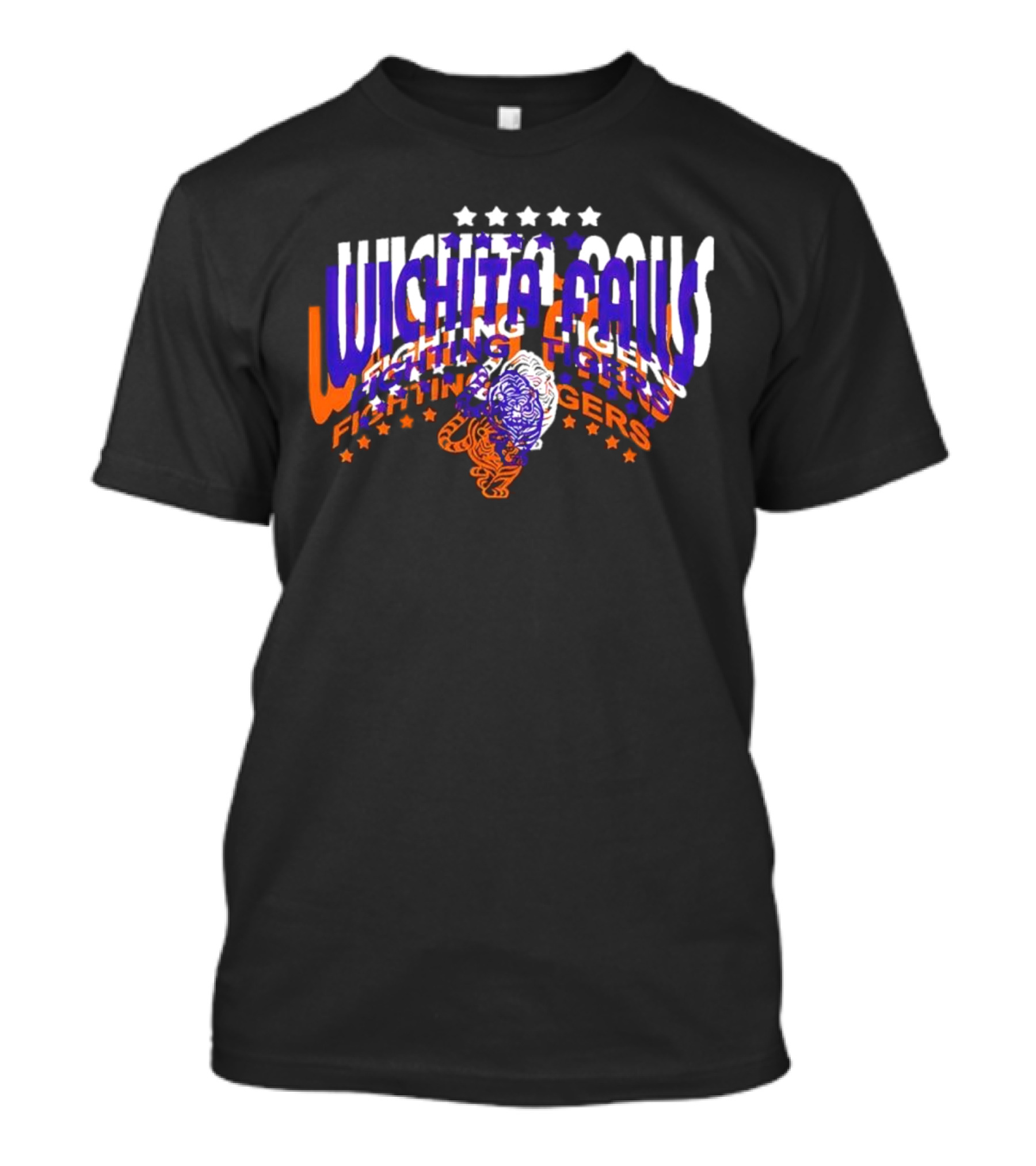 Wichita Falls Fighting Tigers Stars T-Shirt