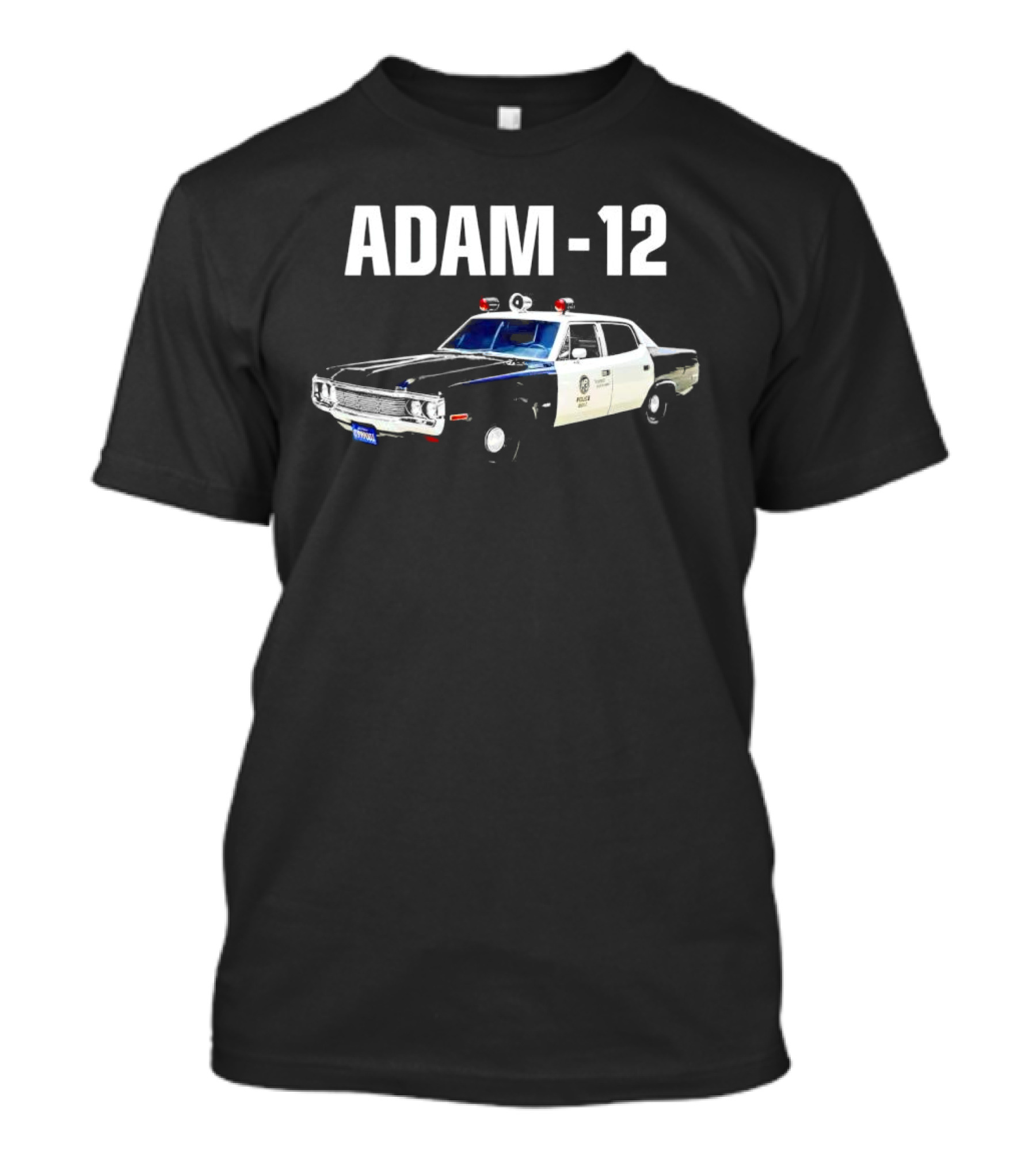 Adam-12 Police Patrol Car Classic TV Series T-Shirt