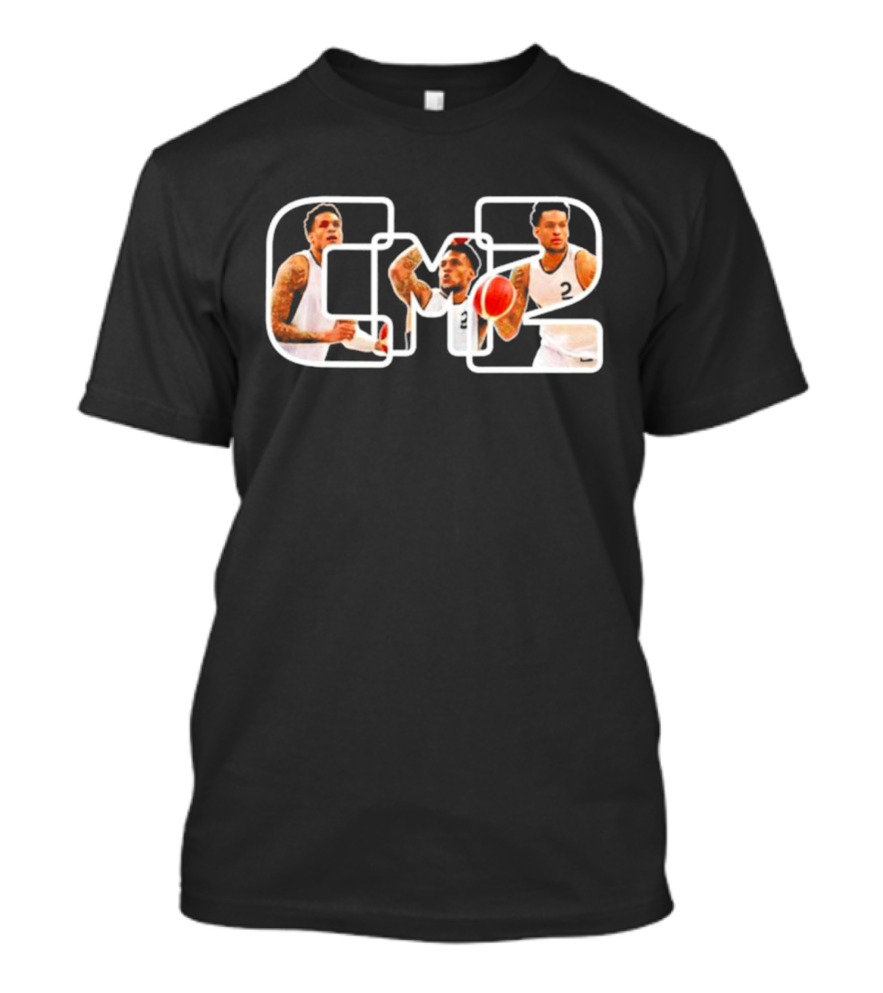 Cleveland Hubert Melvin CMP Basketball Number 2 T-Shirt
