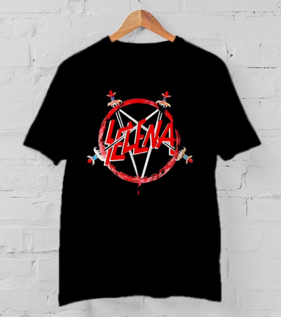 Amor Prohibido Selena Slayer Pentagram Swords T-Shirt