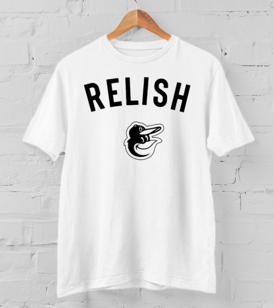 RELSIH Baltimore Orioles Iconic Bird T-Shirt