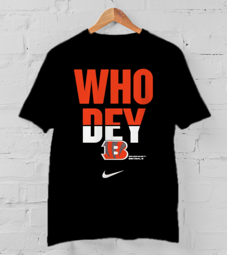 Cincinnati Bengals Who Dey T-Shirt