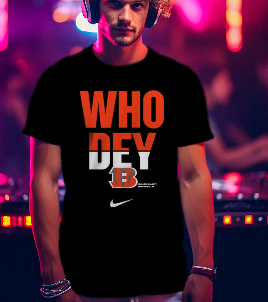 Cincinnati Bengals Who Dey T-Shirt
