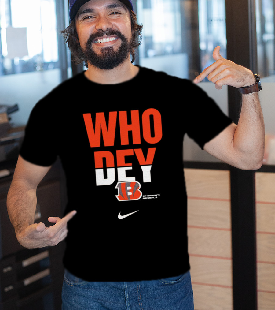 Cincinnati Bengals Who Dey T-Shirt