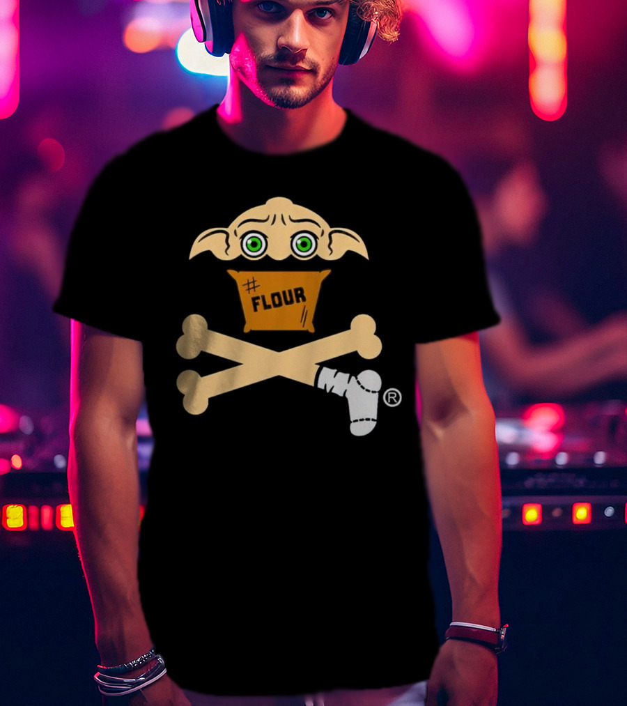 Kitchen Elf Crossbones Preorder Flour Iconic T-Shirt