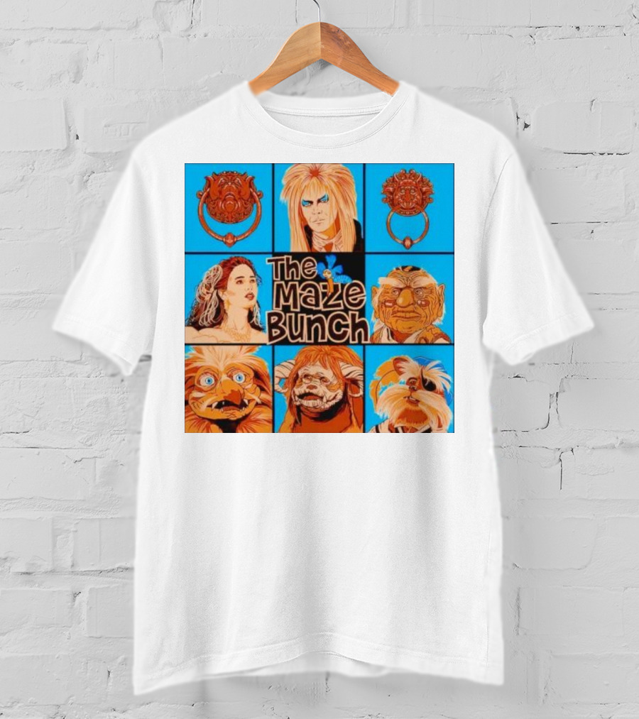 The Maze Bunch Labyrinth Tribute Icons T-Shirt