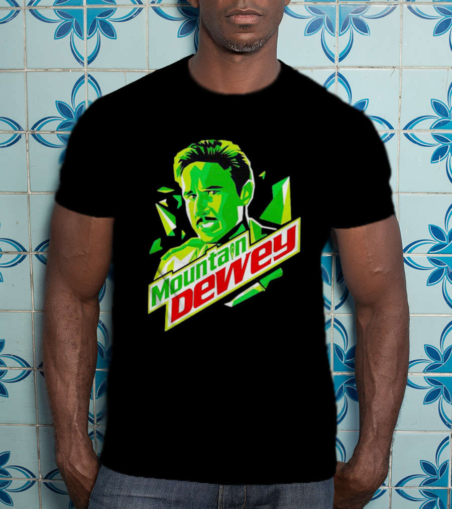 Mountain Dewey Riley Retro Green T-Shirt