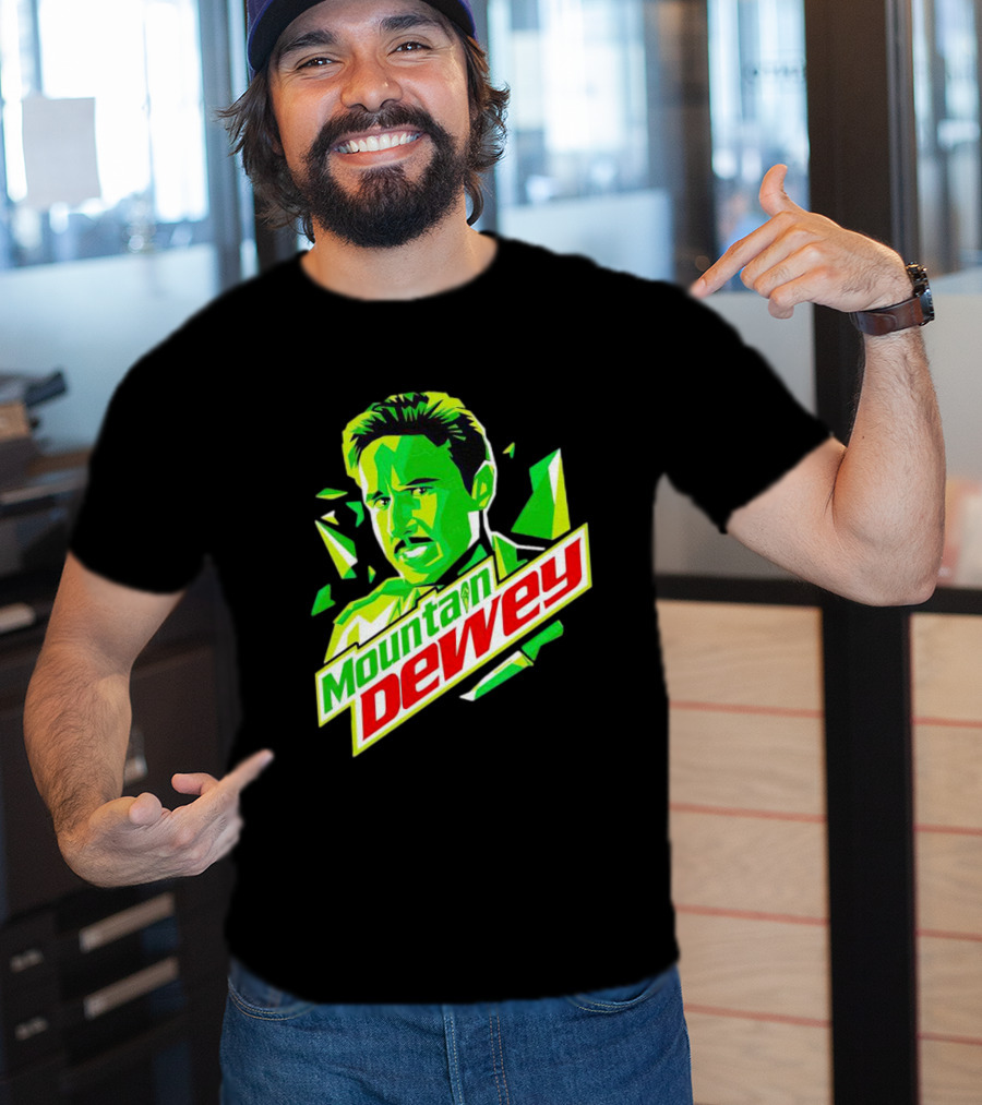 Mountain Dewey Riley Retro Green T-Shirt