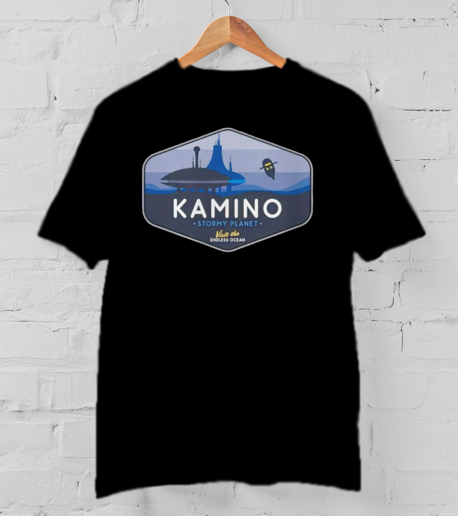 Kamino Stormy Planet Visit The Endless Ocean T-Shirt