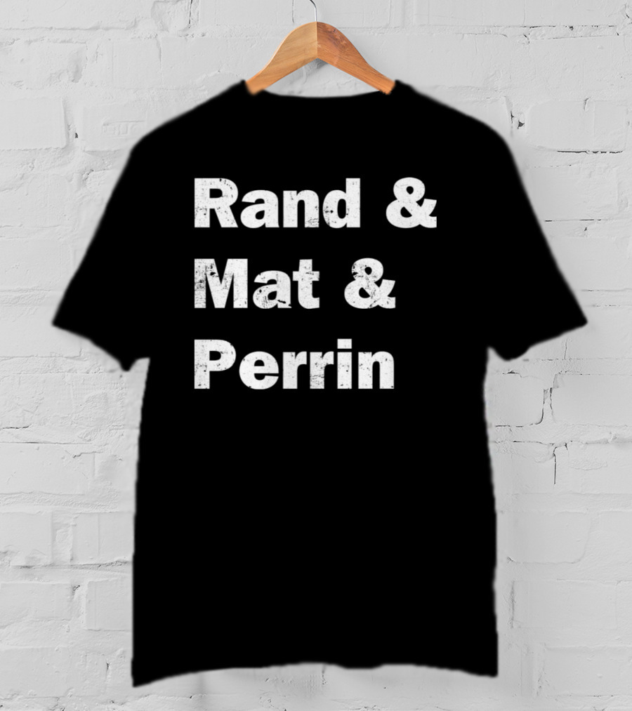 Rand And Mat And Perrin Wheel Of Time Characters T-Shirt