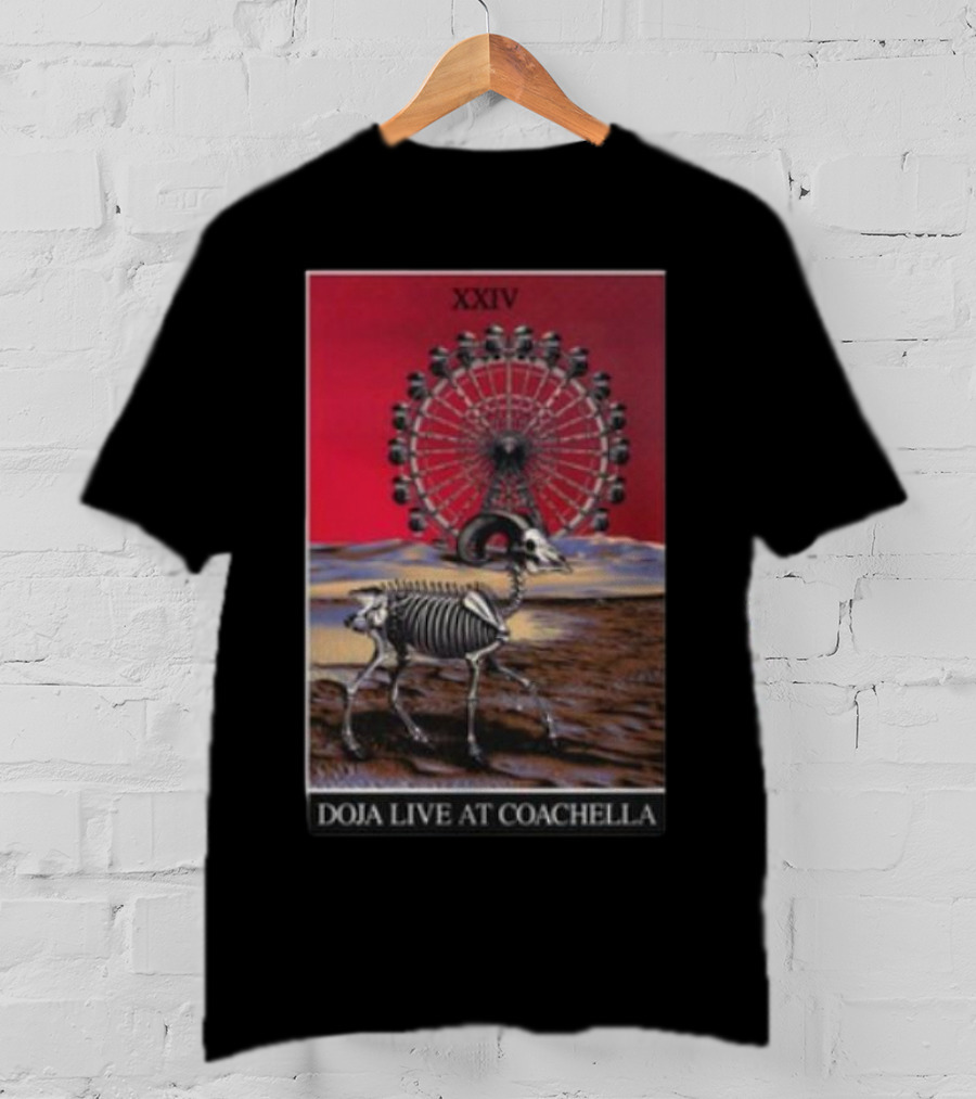 XXIV Doja Live At Coachella Tarot Card T-Shirt