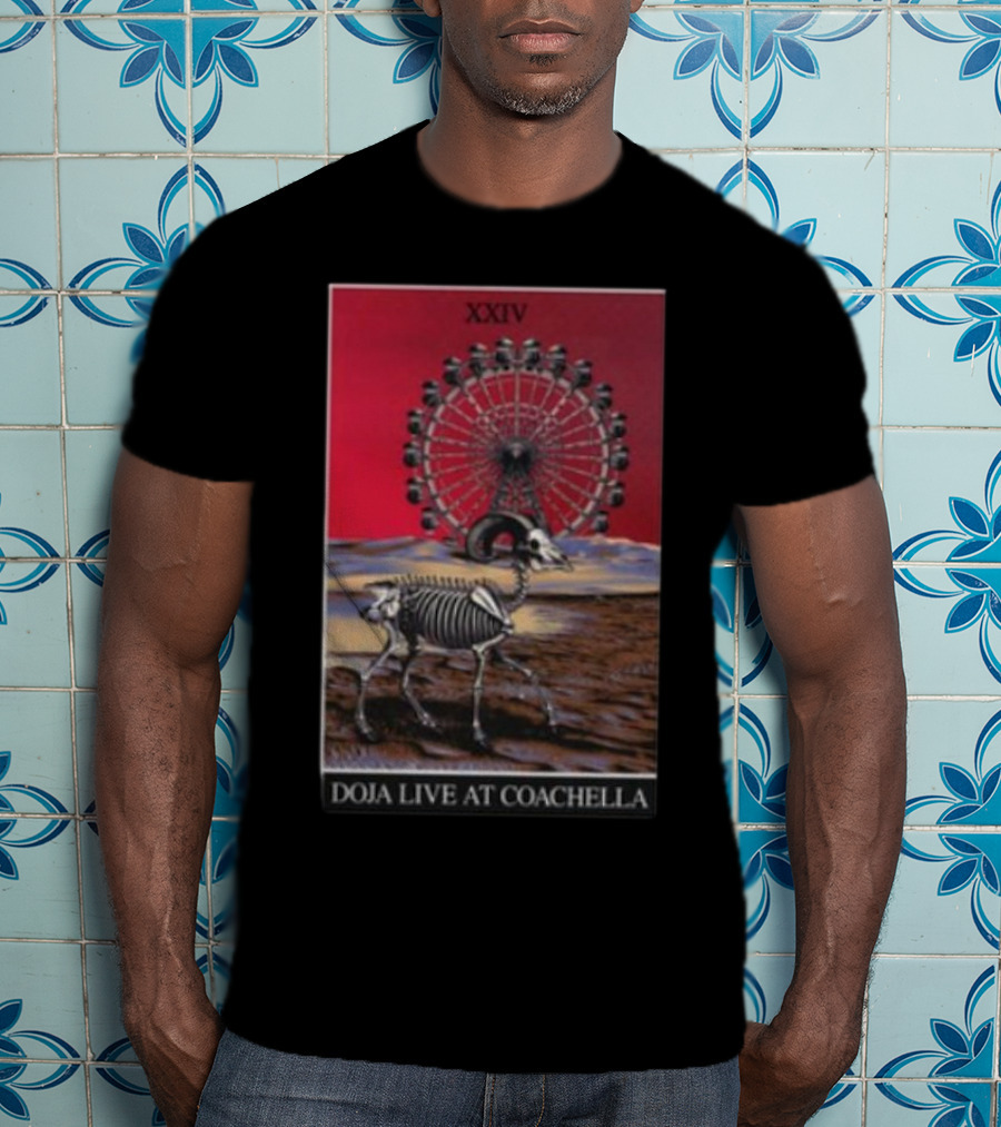 XXIV Doja Live At Coachella Tarot Card T-Shirt