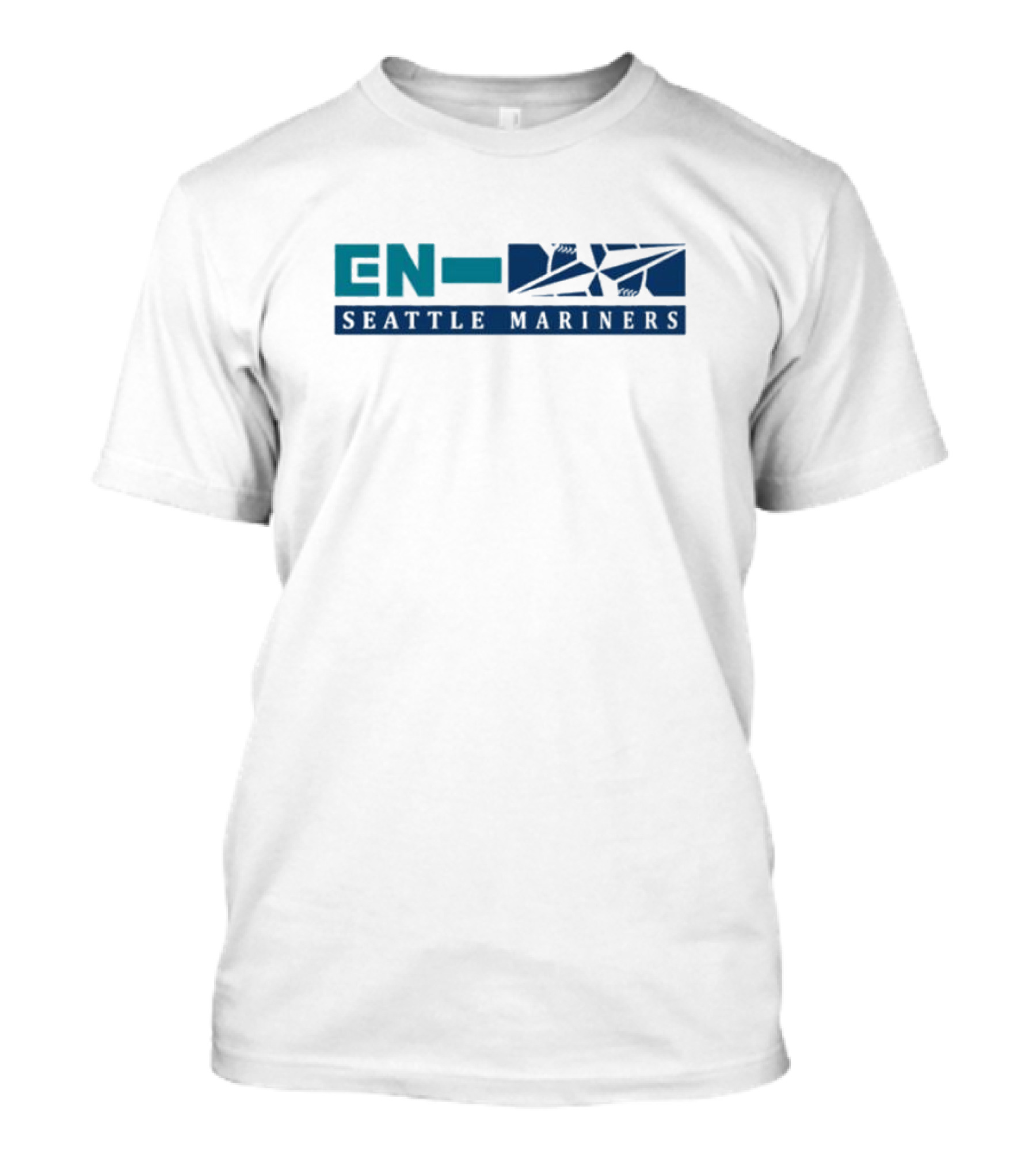 EN Seattle Mariners Enhypen Fans Collaboration T-Shirt