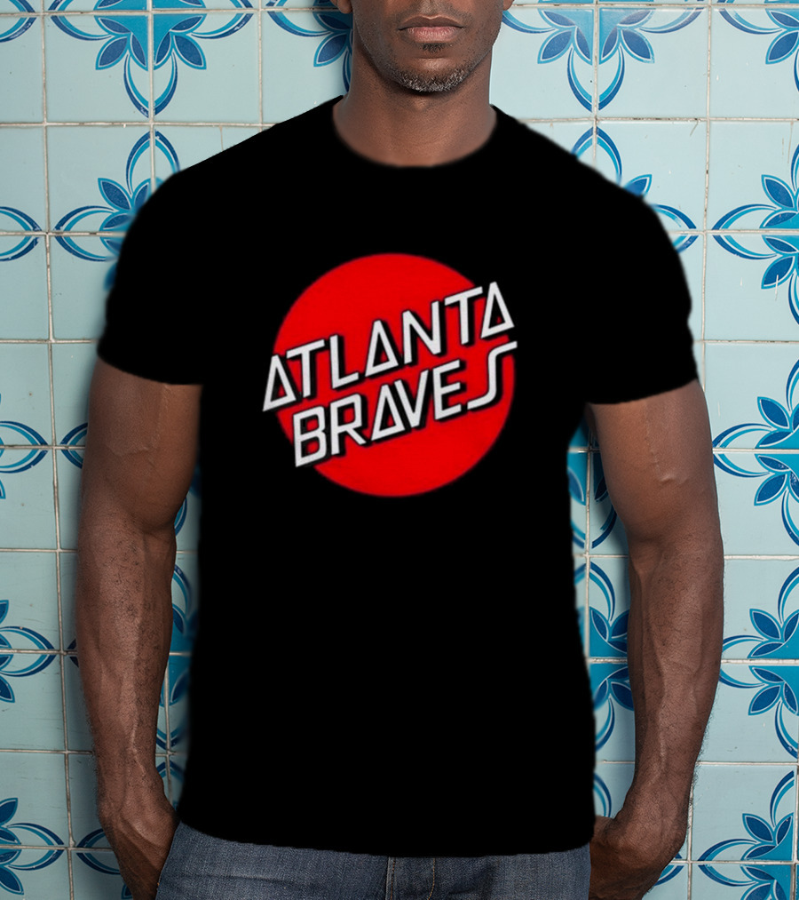 Atlanta Braves Santa Cruz Matt Olson T-Shirt