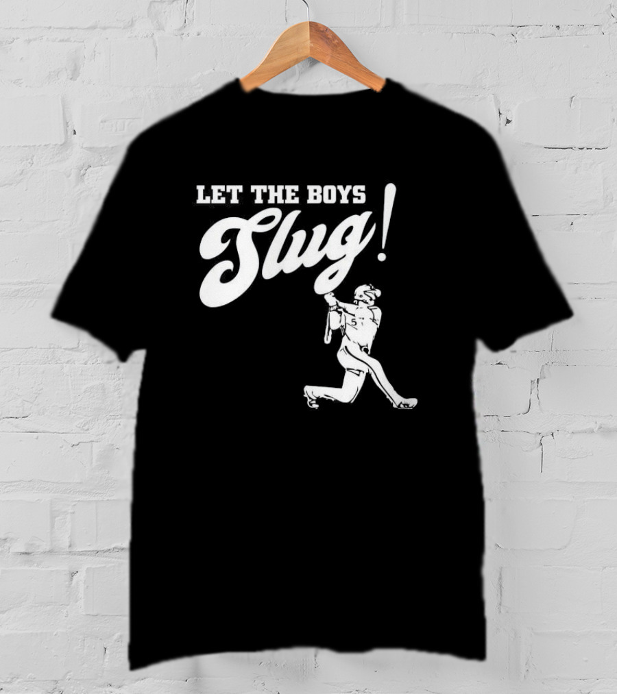 Let The Boys Slug Vintage Baseball Philly Spirit T-Shirt
