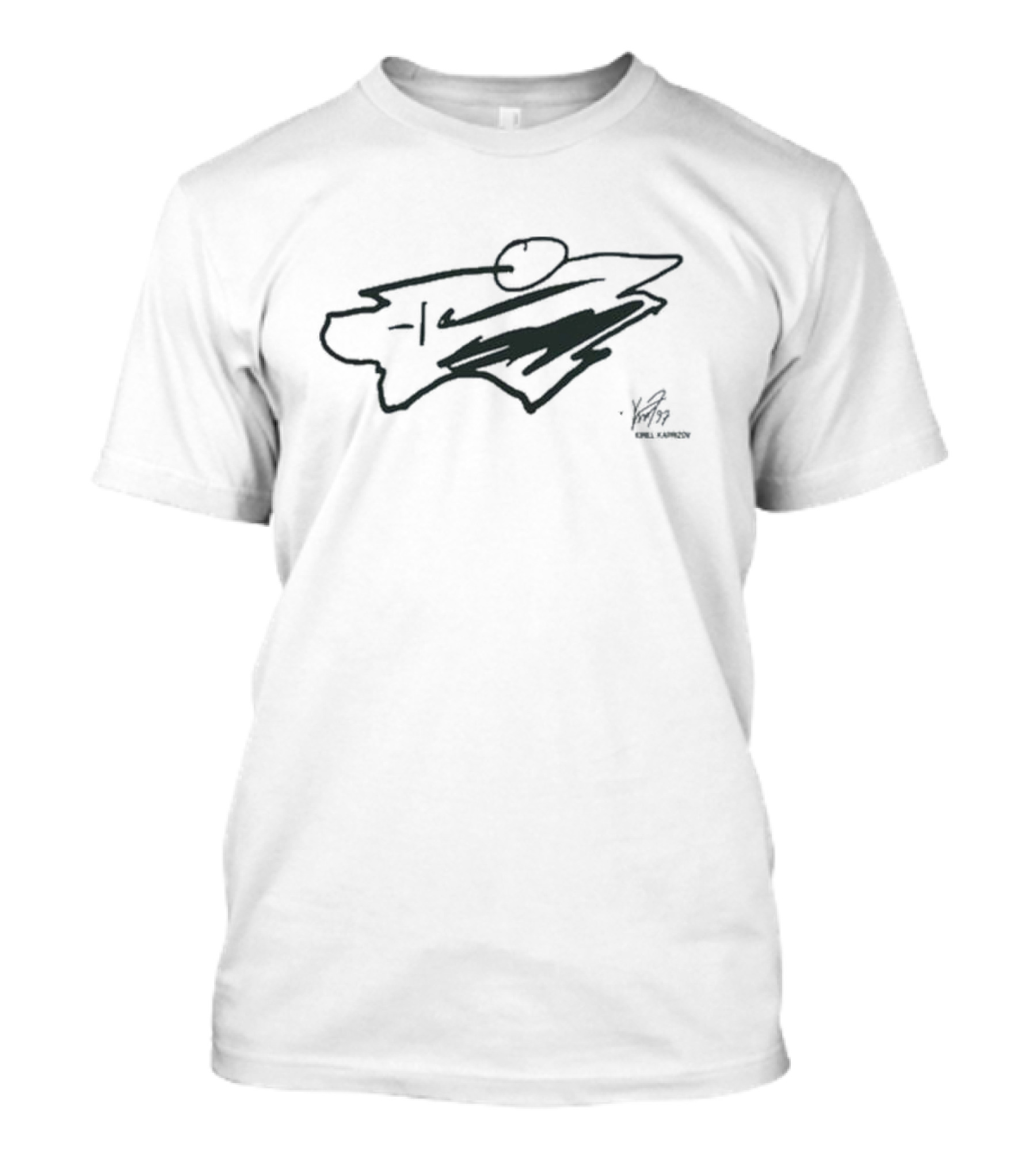 Mnwild Kirill Kaprizov Signature T-Shirt