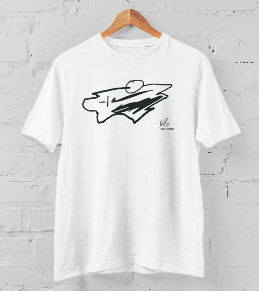 Mnwild Kirill Kaprizov Signature T-Shirt