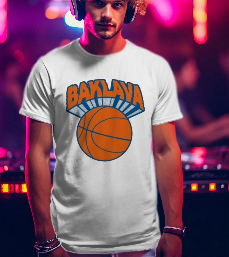 Action Bronson Baklava Basketball Knicks T-Shirt