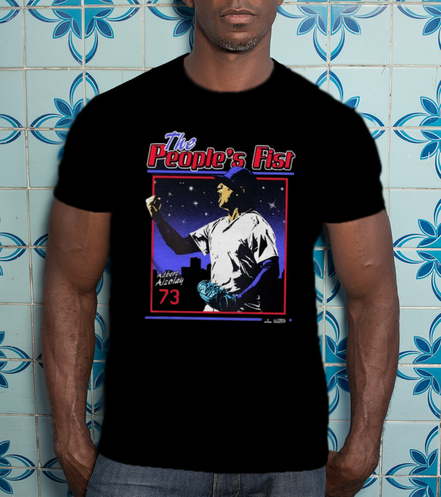 The People's Fist Adbert Alzolay 73 Baseball Hero T-Shirt