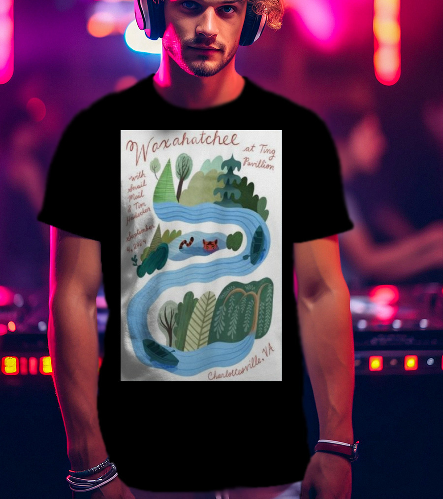 Waxahatchee At Ting Pavilion With Snail Mail And MJ Lenderman Charlottesville VA September 8 T-Shirt