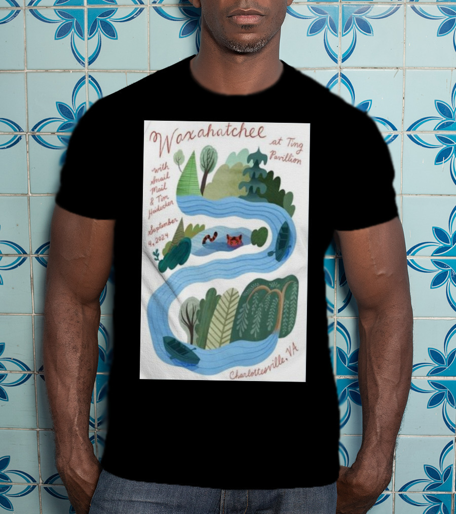 Waxahatchee At Ting Pavilion With Snail Mail And MJ Lenderman Charlottesville VA September 8 T-Shirt
