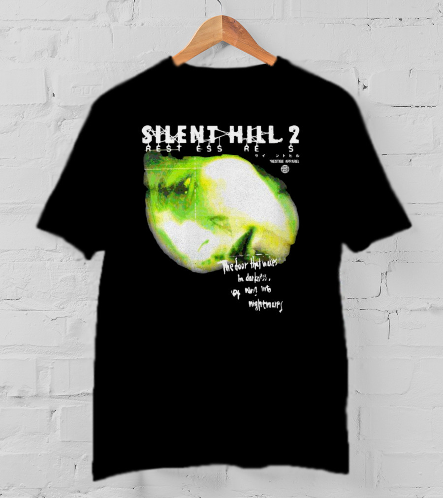 Silent Hill 2 Restless Dreams The Door That Wakes In Darkness Opens Into Nightmares T-Shirt