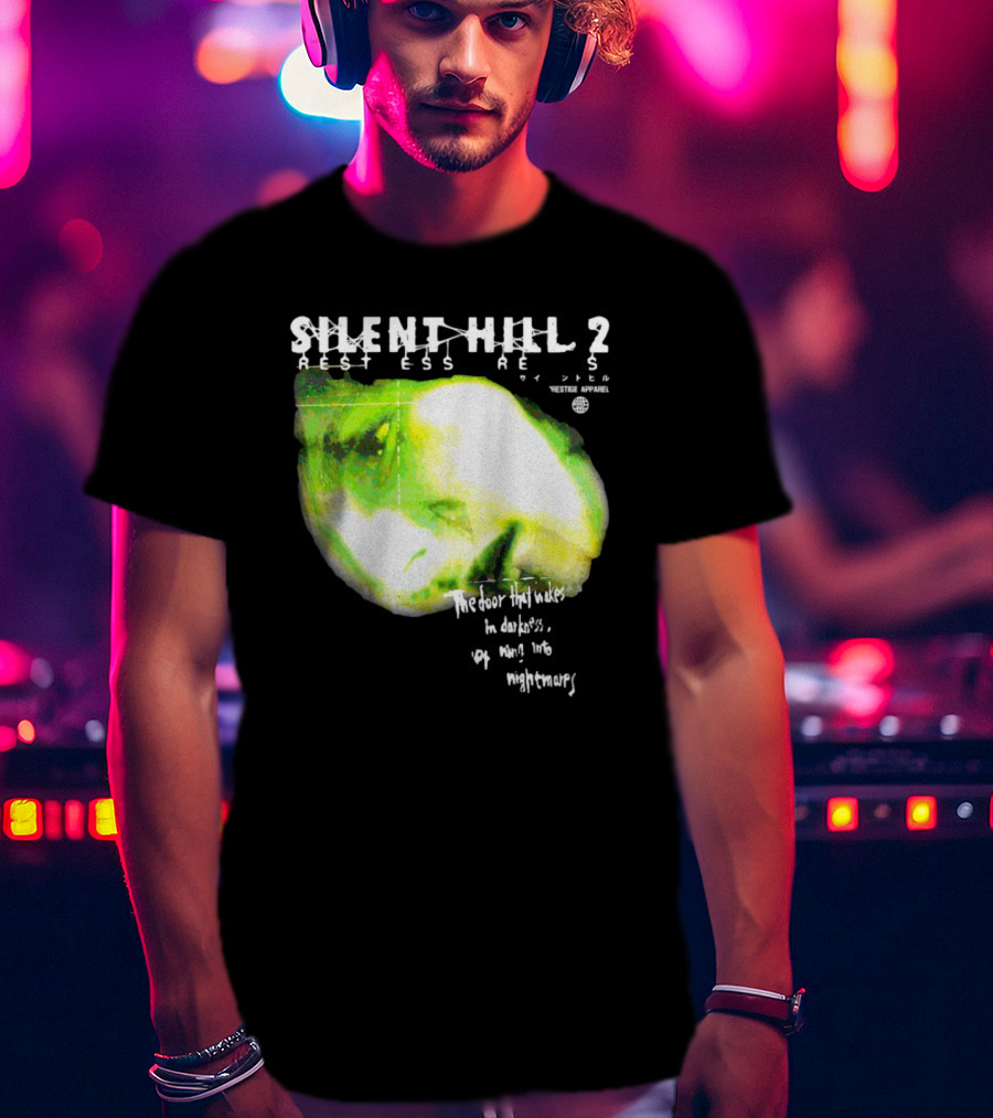 Silent Hill 2 Restless Dreams The Door That Wakes In Darkness Opens Into Nightmares T-Shirt