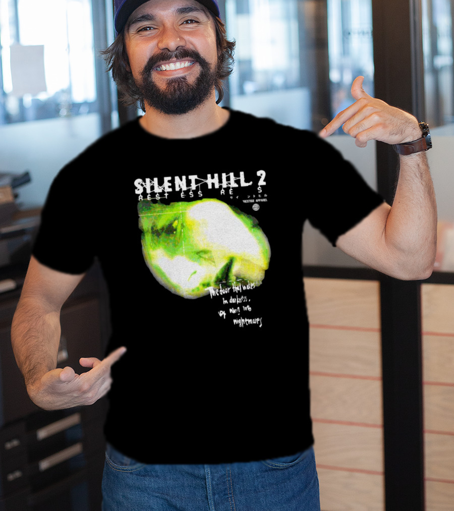 Silent Hill 2 Restless Dreams The Door That Wakes In Darkness Opens Into Nightmares T-Shirt