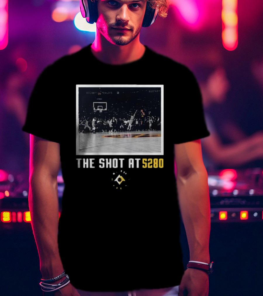 Denver Nuggets The Shot At 5280 Basketball Moment T-Shirt