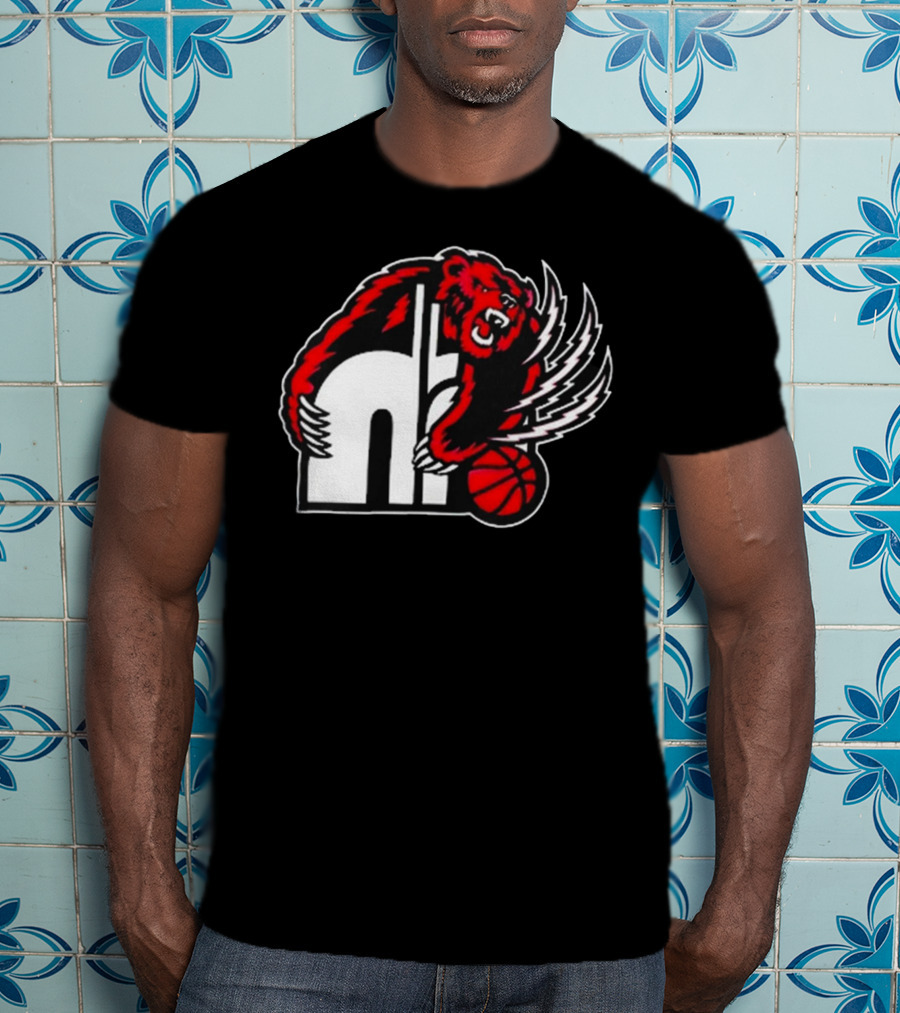 Konchjitty55 Hustle Bear Claw Basketball T-Shirt