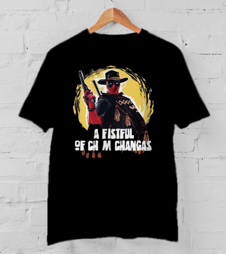 Deadpool Western: A Fistful Of Chimichangas T-Shirt