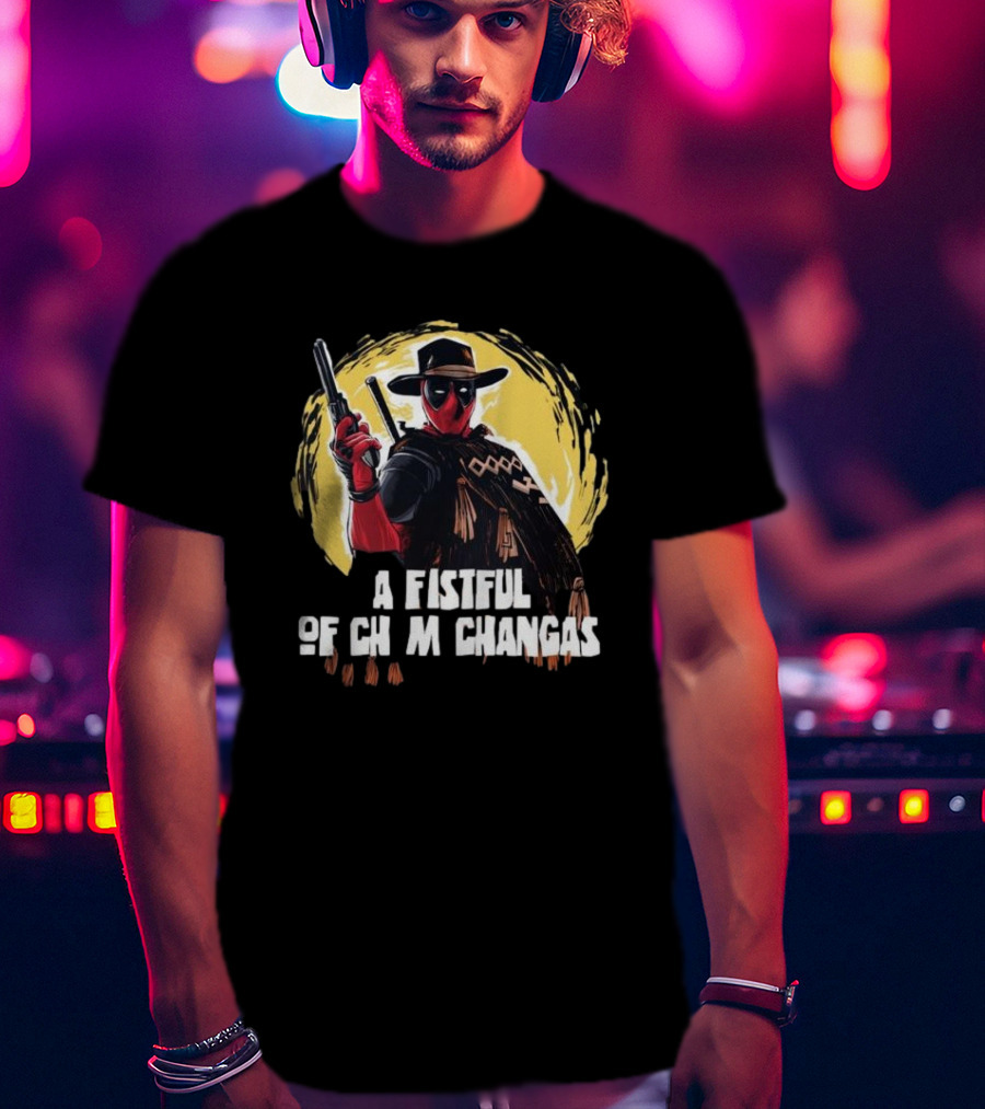 Deadpool Western: A Fistful Of Chimichangas T-Shirt