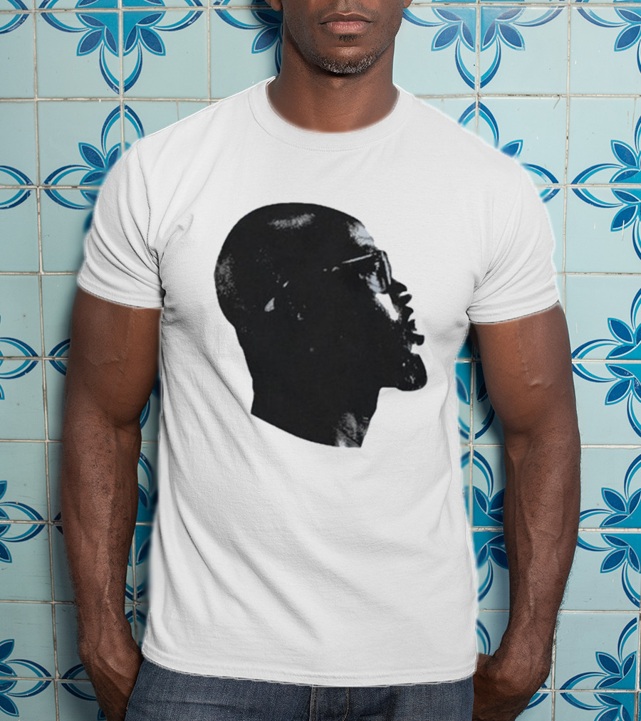 Black Coffee Black On Silhouette Profile T-Shirt