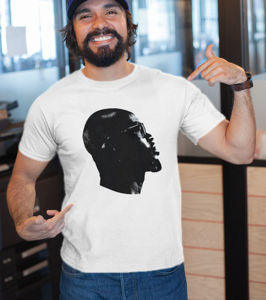 Black Coffee Black On Silhouette Profile T-Shirt