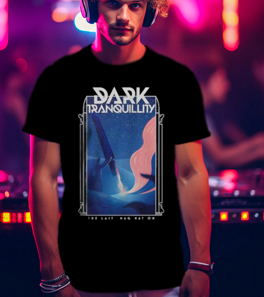 Dark Tranquillity The Last Imagination Cosmic Journey In Night Sky T-Shirt