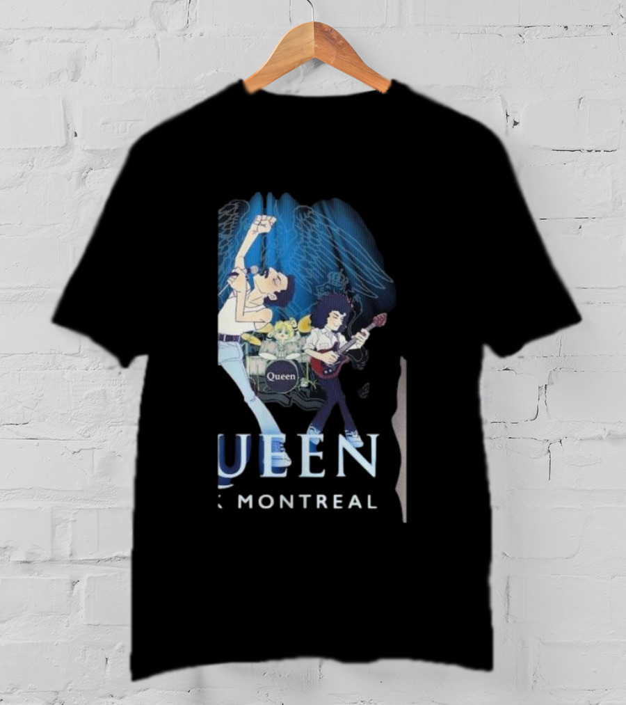 Queen Rock Montreal Animated Concert Scene T-Shirt