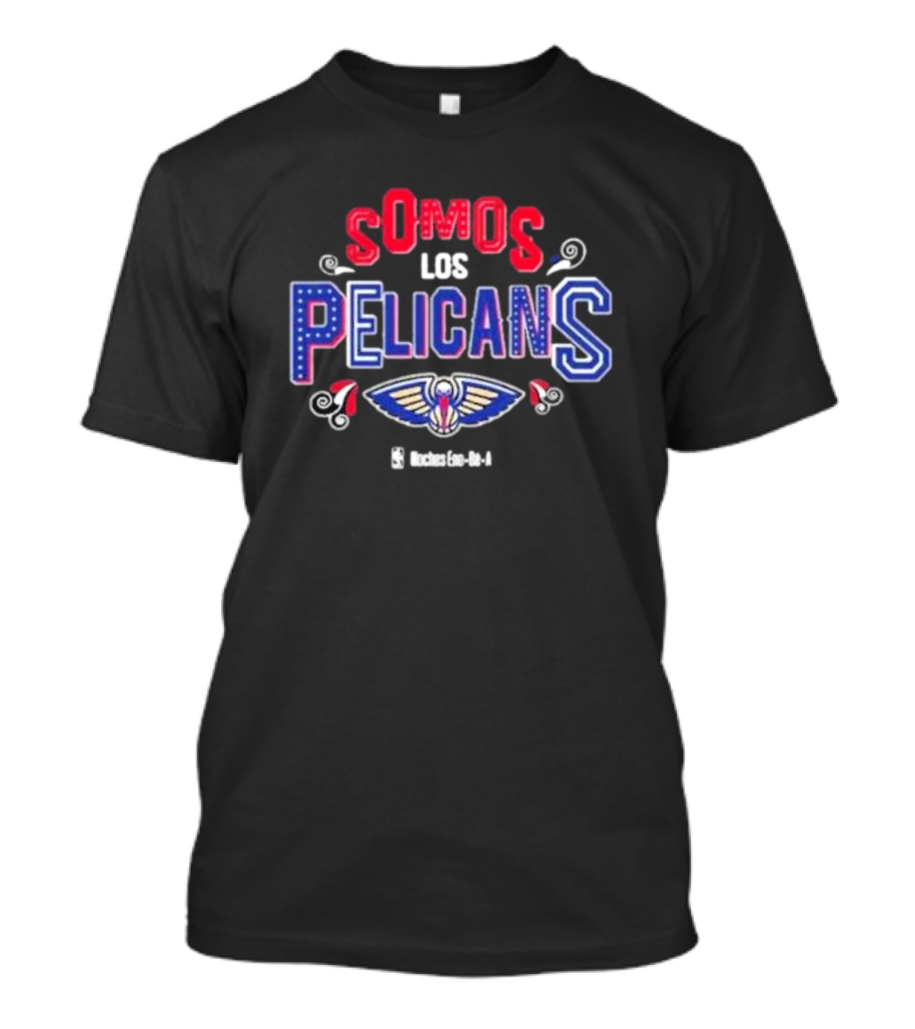 Somos Los Pelicans NBA Basketball Team Spirit T-Shirt