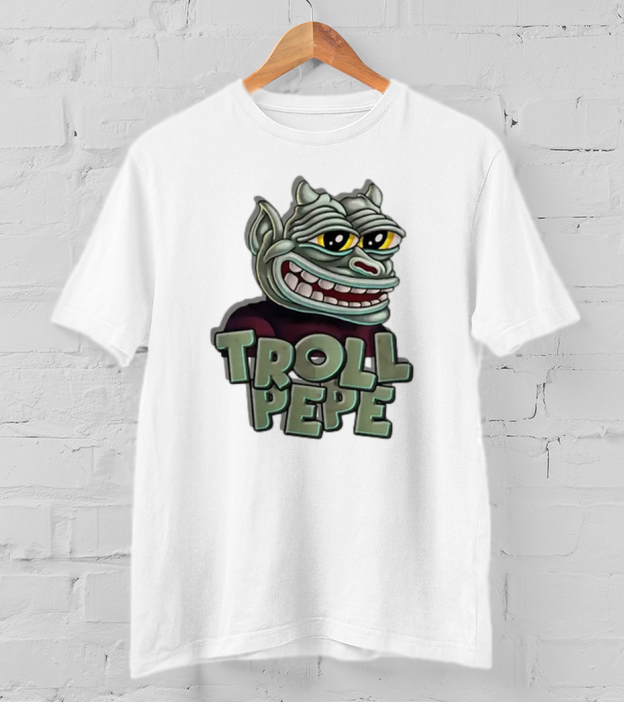 Harambe Troll Pepe Face Meme Humor T-Shirt