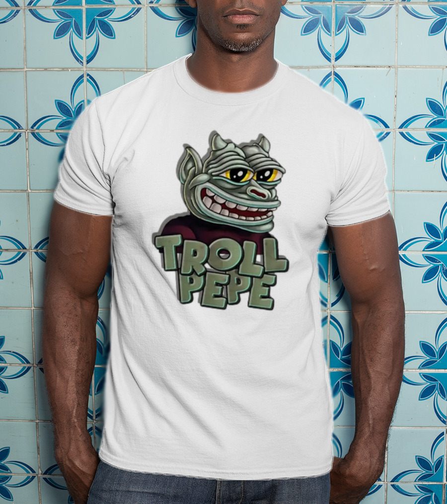 Harambe Troll Pepe Face Meme Humor T-Shirt