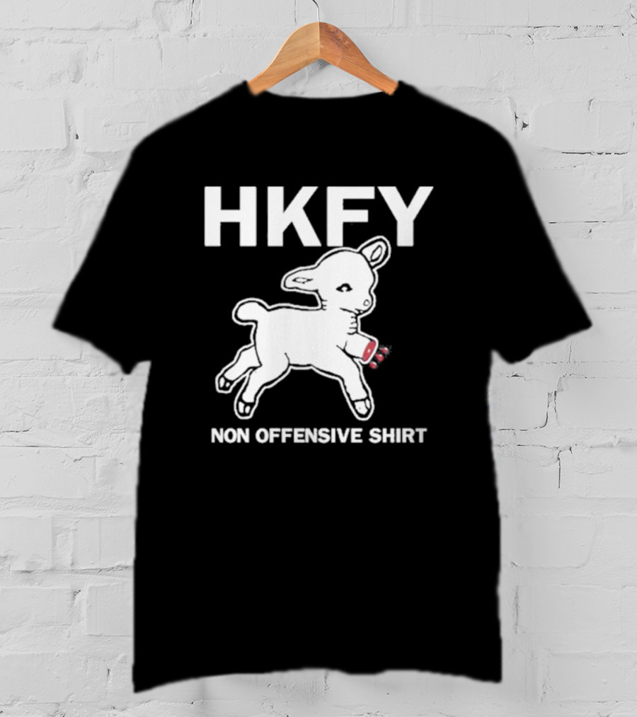 HKFY Non Offensive Shirt Cute Lamb With Sausages T-Shirt