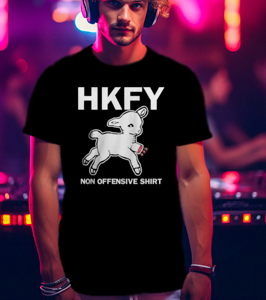 HKFY Non Offensive Shirt Cute Lamb With Sausages T-Shirt