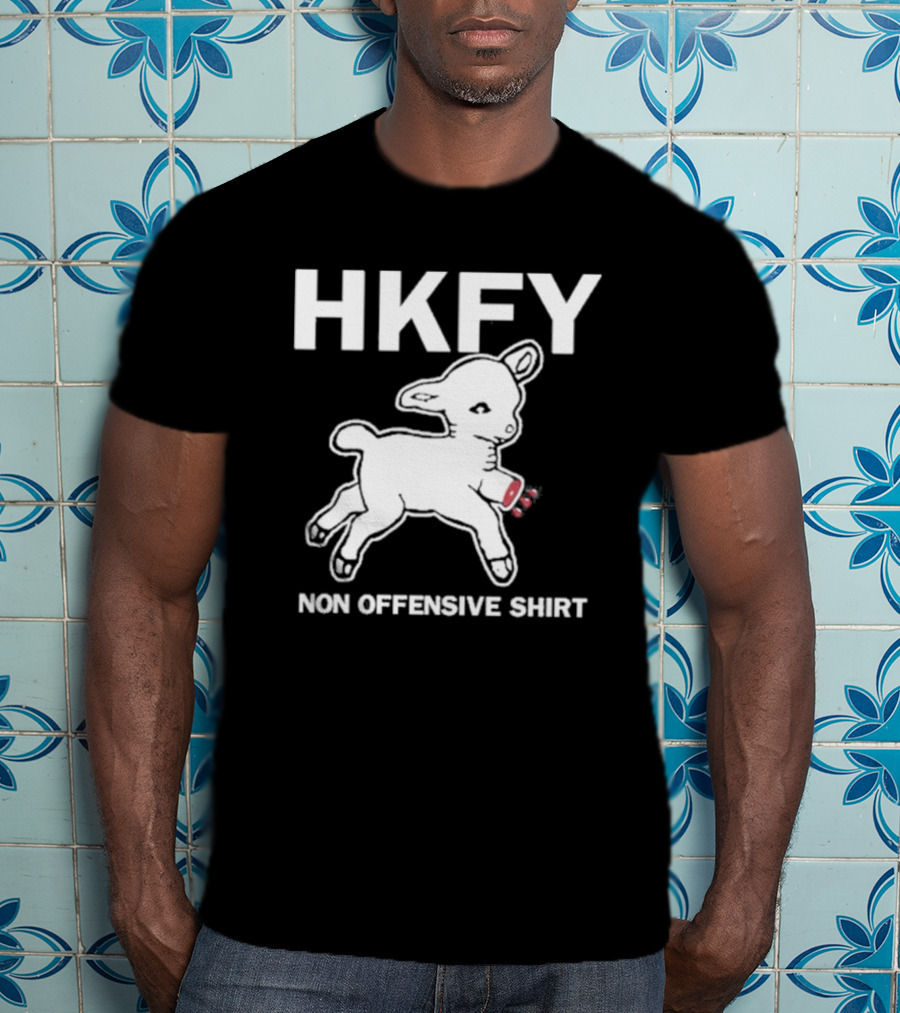 HKFY Non Offensive Shirt Cute Lamb With Sausages T-Shirt