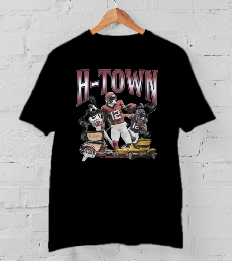 H-Town Houston Texans Nico Collins Tomorrow's Retro T-Shirt